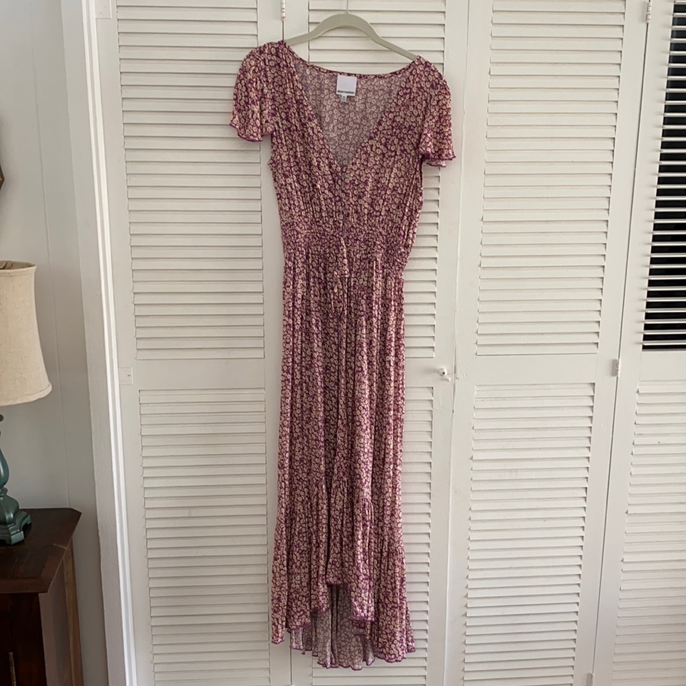 Never worn high low maxi dress